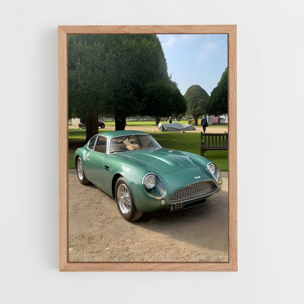 Poster zagato roues – affiche Aston Martin (vue 4)